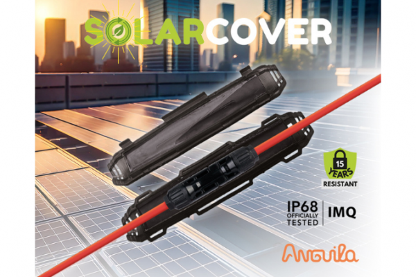 SOLAR COVER de Anguila protege conectores y personas en fotovoltaica