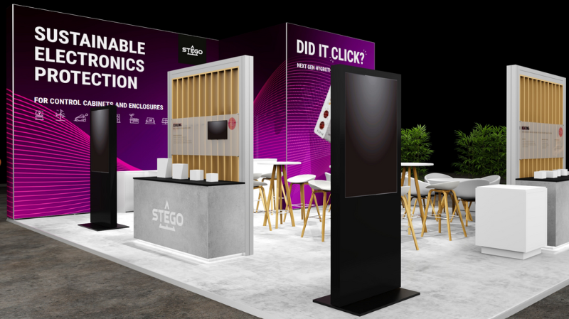 STEGO muestra soluciones sostenibles para armarios en SPS 2025