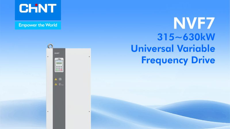 CHINT presenta el NVF7 para control industrial avanzado
