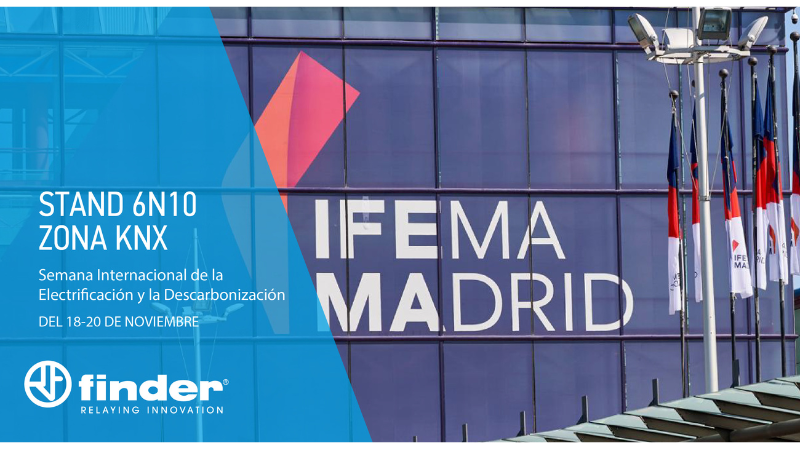 Finder presentará soluciones sostenibles en MATELEC 2025