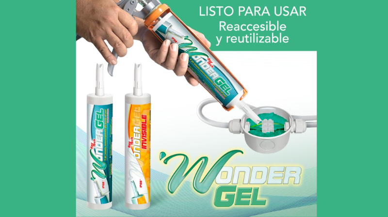 Anguila WonderGel para protección eléctrica estable y eficiente