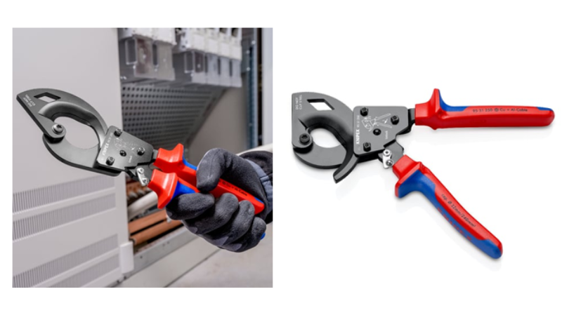 Knipex presenta nuevo cortacables tipo carraca profesional