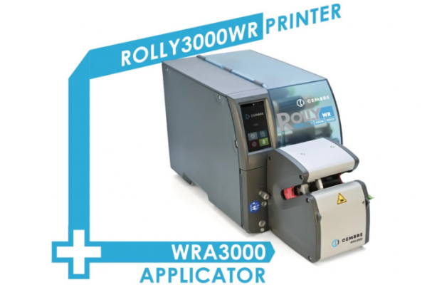 ROLLY3000WR de Cembre automatiza el etiquetado de cables