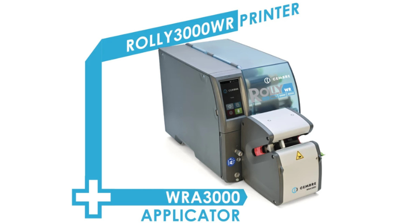 ROLLY3000WR de Cembre automatiza el etiquetado de cables