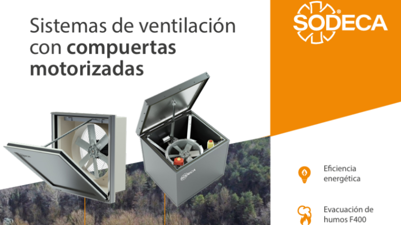 SODECA revoluciona la ventilación con HATCH de alta eficiencia