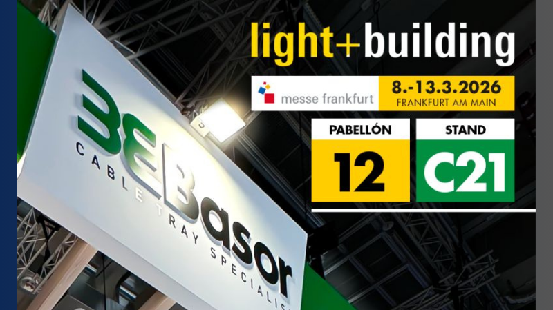 Basor Electric presenta sus soluciones en Light + Building 2026