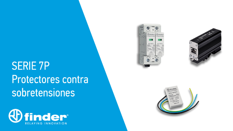 Finder impulsa la seguridad eléctrica con la Serie 7P