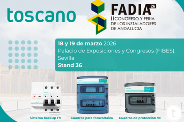 Toscano mostrará en FADIA-26 sus últimas innovaciones para instaladores