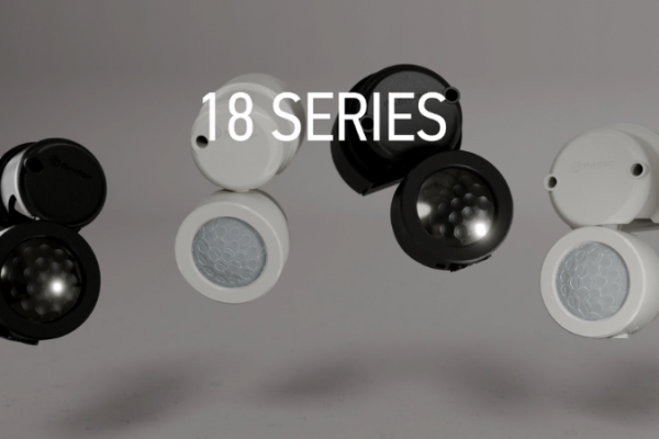 Finder amplía la Serie 18 con detectores PIR inteligentes