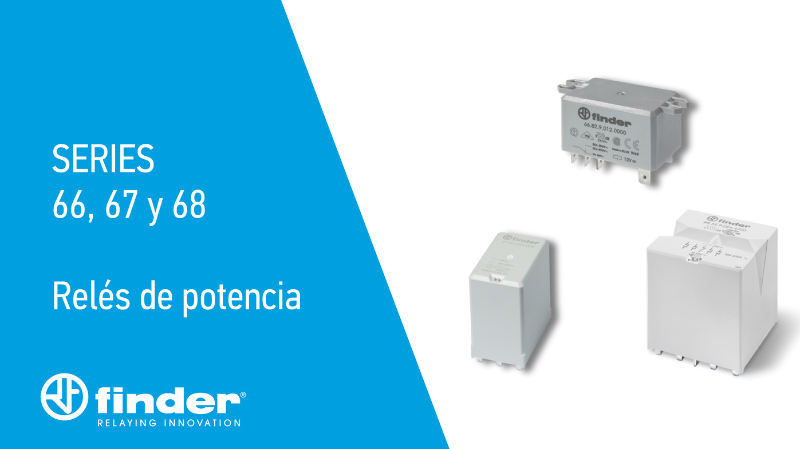Finder impulsa la eficiencia con sus series 66, 67 y 68