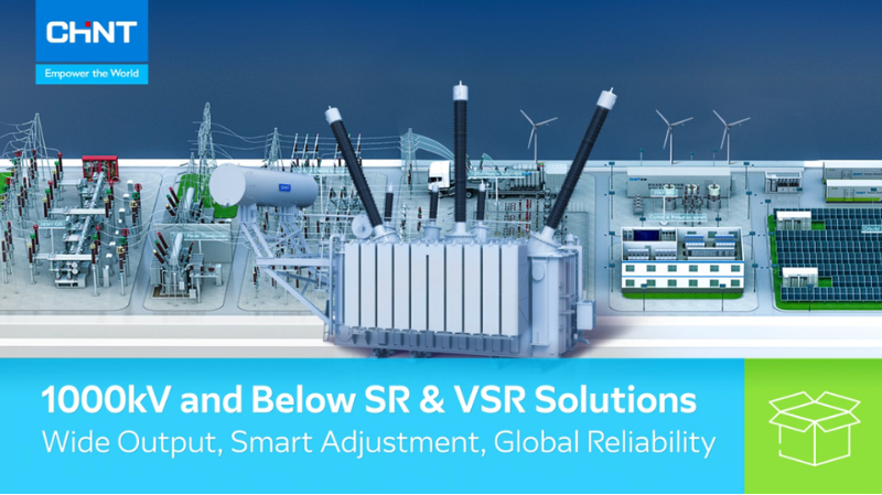 CHINT apuesta por reactores VSR para redes eléctricas eficientes