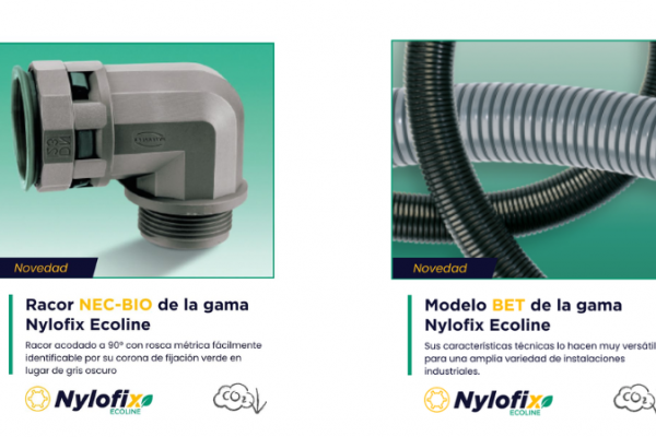 Nylofix Ecoline de Interflex, el sistema de protección de cables con poliamida biodegradable
