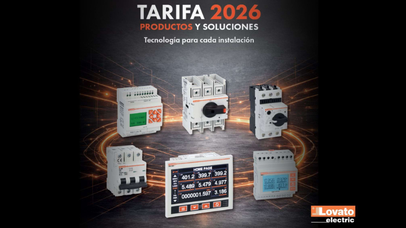 Lovato Electric lanza su nueva Tarifa 2026 para la industria