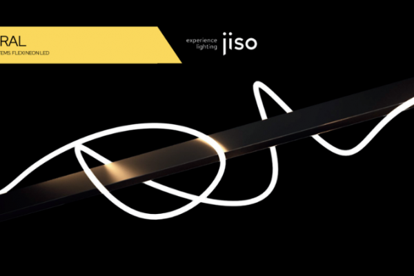 JISO Iluminación presenta EMERAL, el Flexi Neon LED 360º