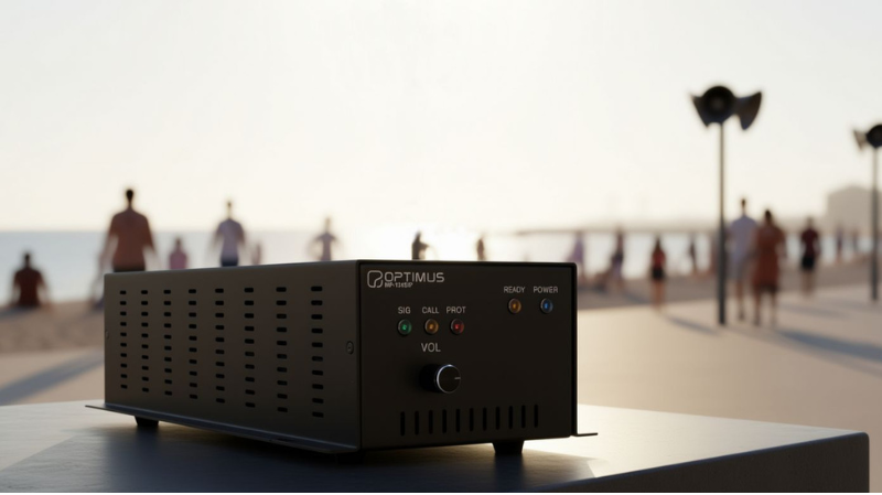OPTIMUS simplifica la megafonía IP con la MP-124SIP
