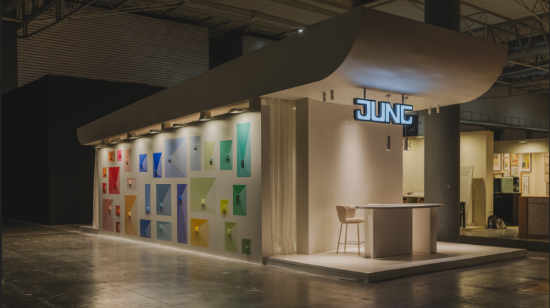 JUNG presenta sus novedades en Efintec, InteriHotel y Matelec