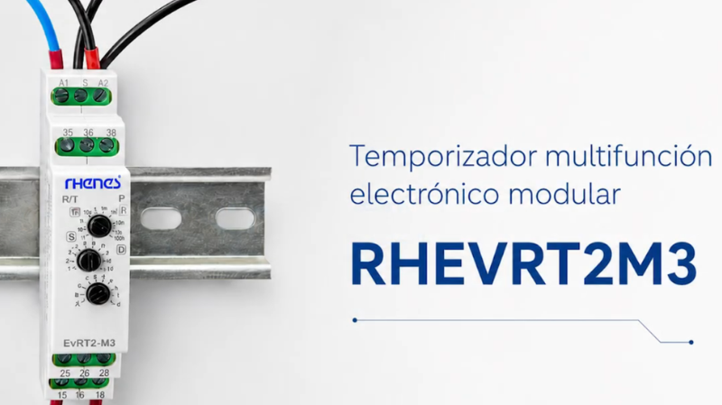 REVALCO presenta el temporizador multifunción RHEVRT2M3