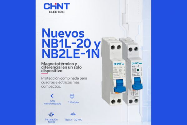 CHINT mejora la protección eléctrica con NB1L-20 y NB2LE-1N