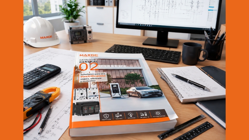 MAXGE EUROPE presenta su nuevo e-catálogo v02