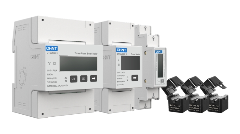 CHINT presenta los nuevos contadores de energía DDSU666 y DTSU666